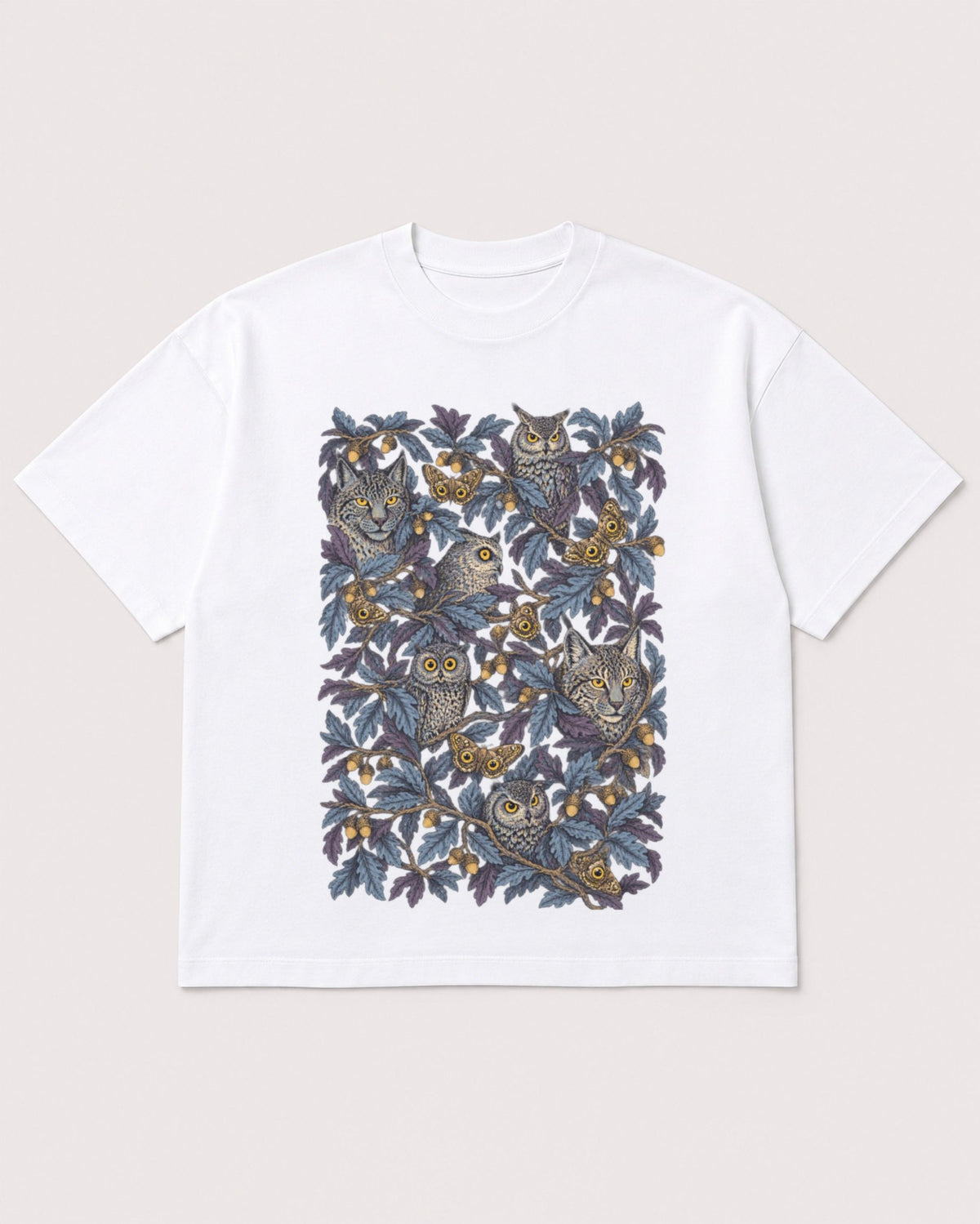 Mockup Boxy Heavyweight Tee White product