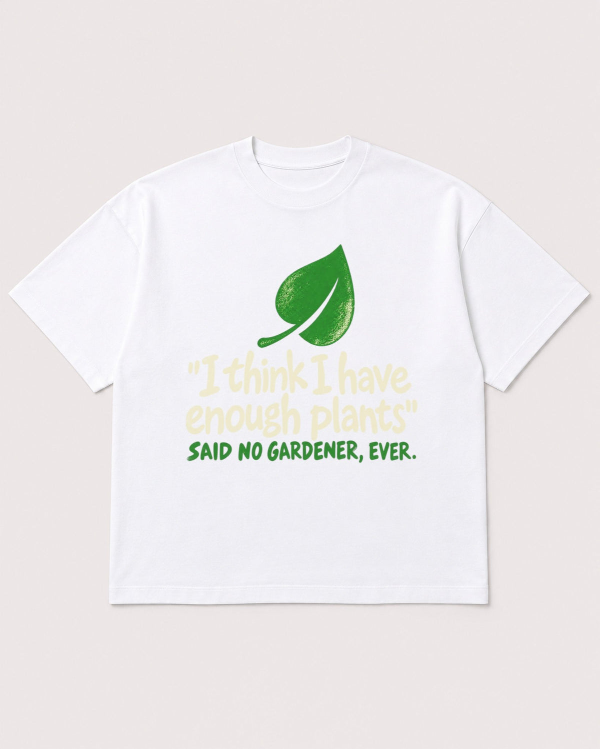 Mockup Boxy Heavyweight Tee White product