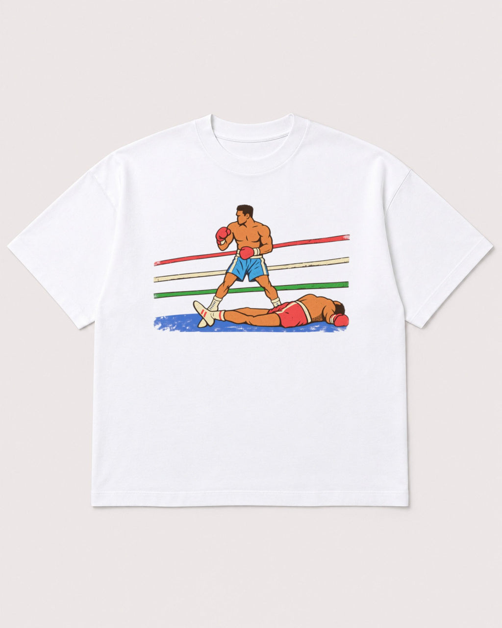 Mockup Boxy Heavyweight Tee White product