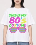 Mockup Boxy Heavyweight Tee White female close-up 31