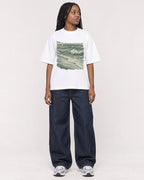 Mockup Boxy Heavyweight Tee White female full-body 04