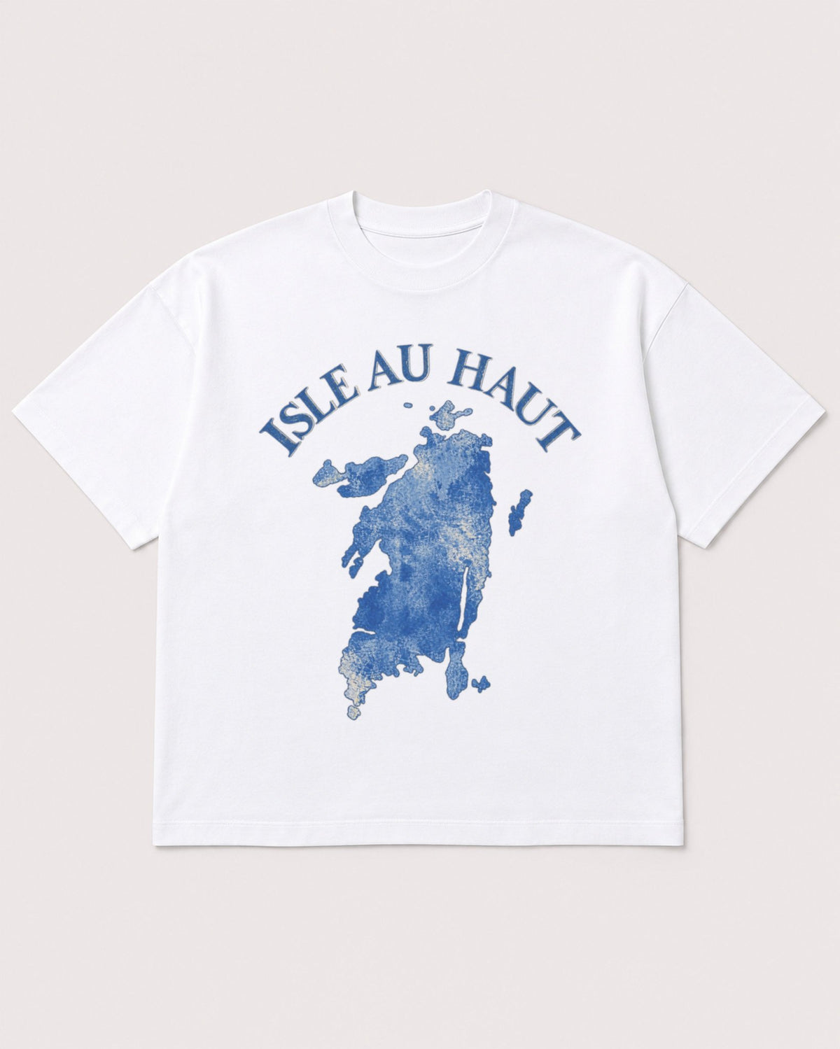 Mockup Boxy Heavyweight Tee White product