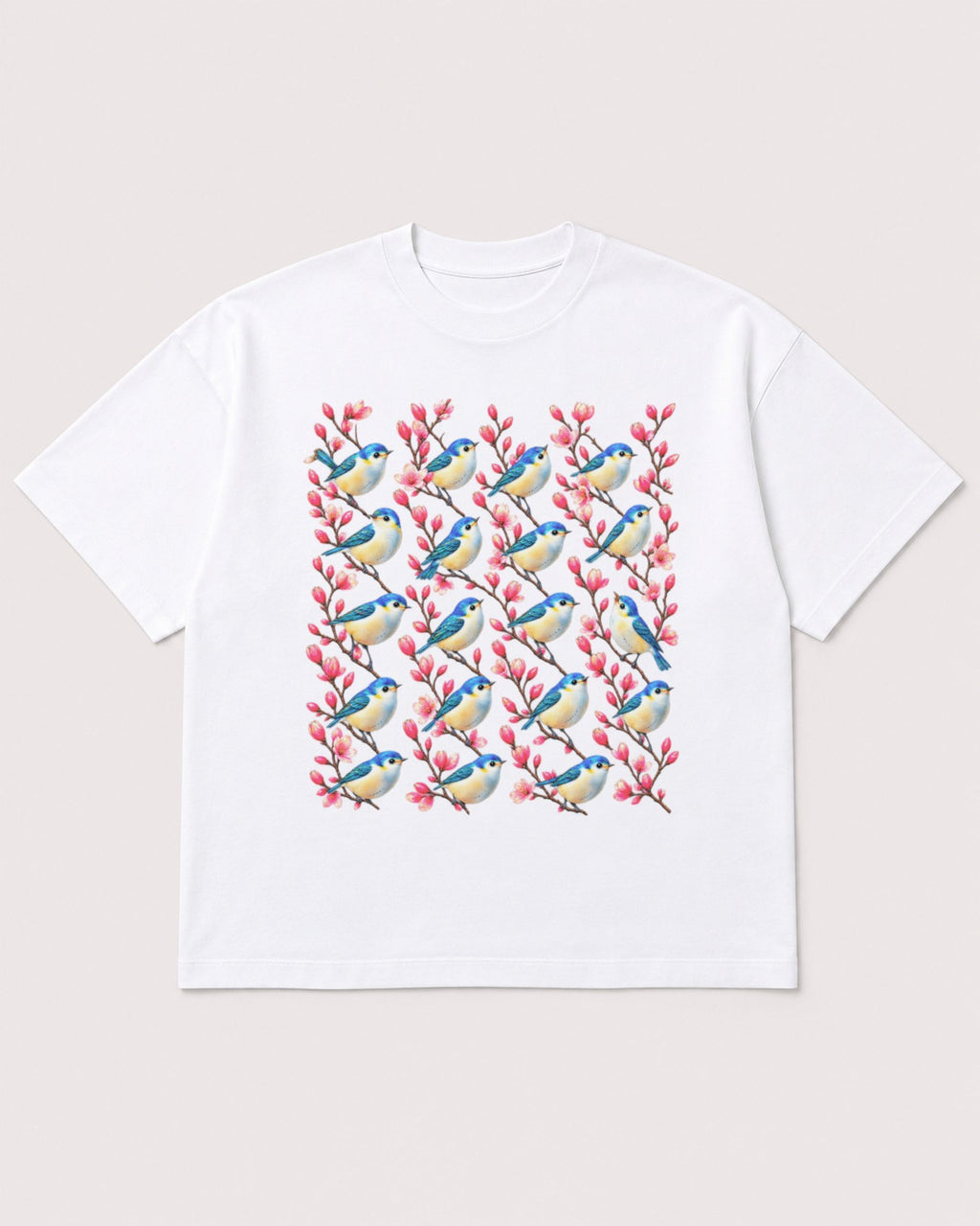 Mockup Boxy Heavyweight Tee White product