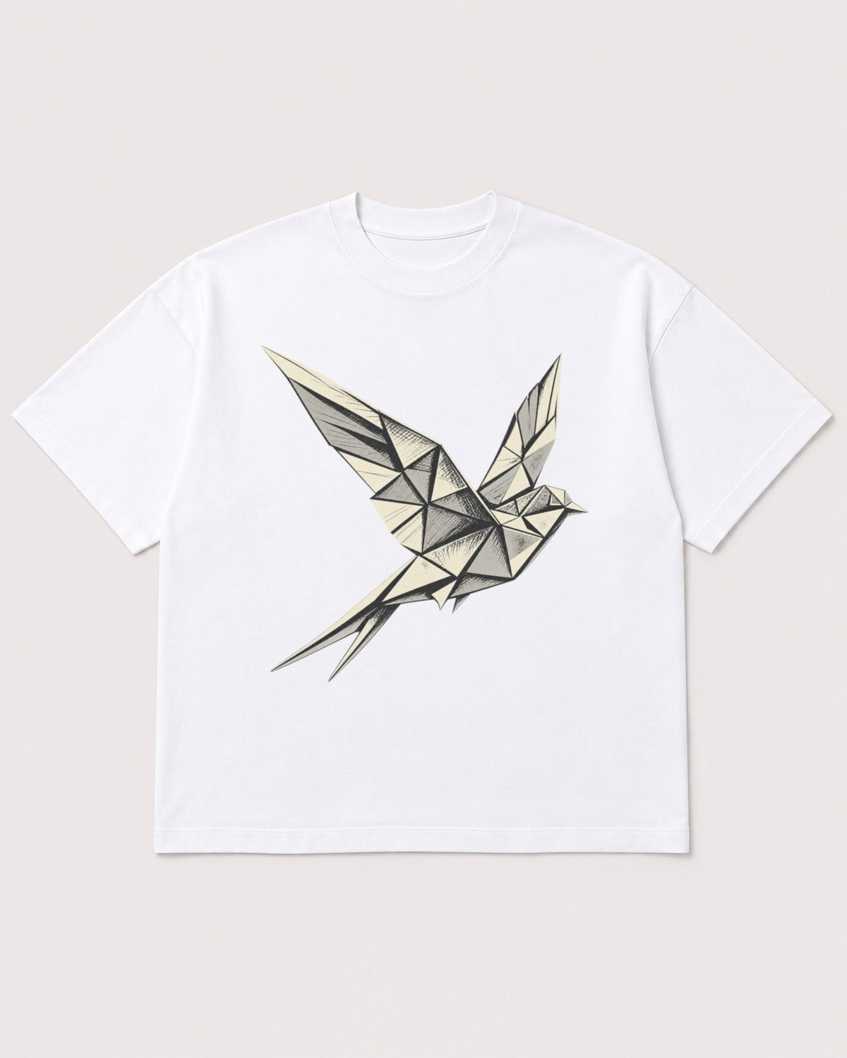 Mockup Boxy Heavyweight Tee White product