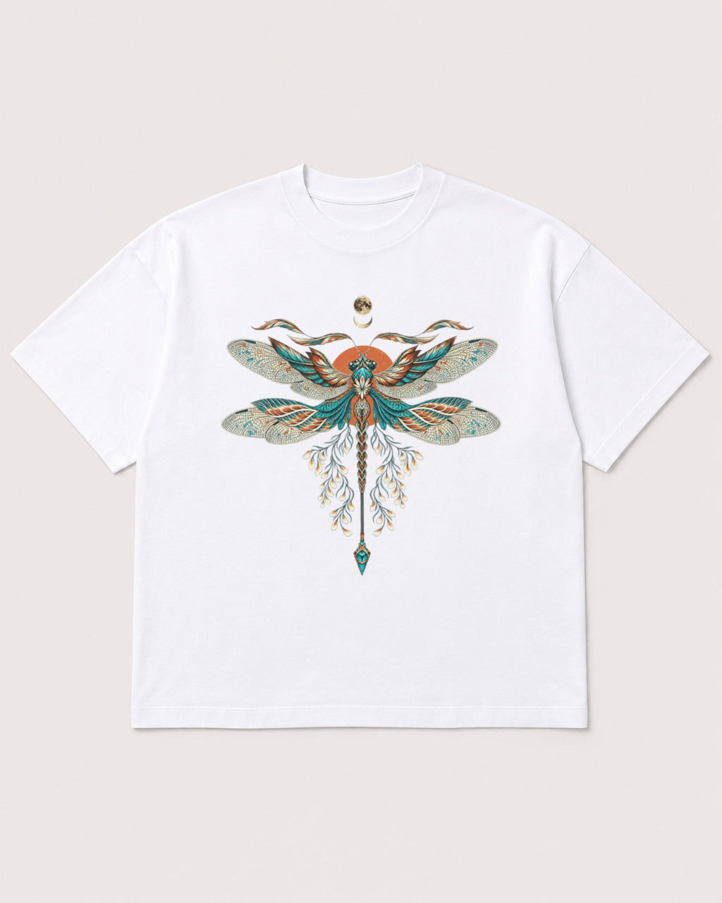 Mockup Boxy Heavyweight Tee White product