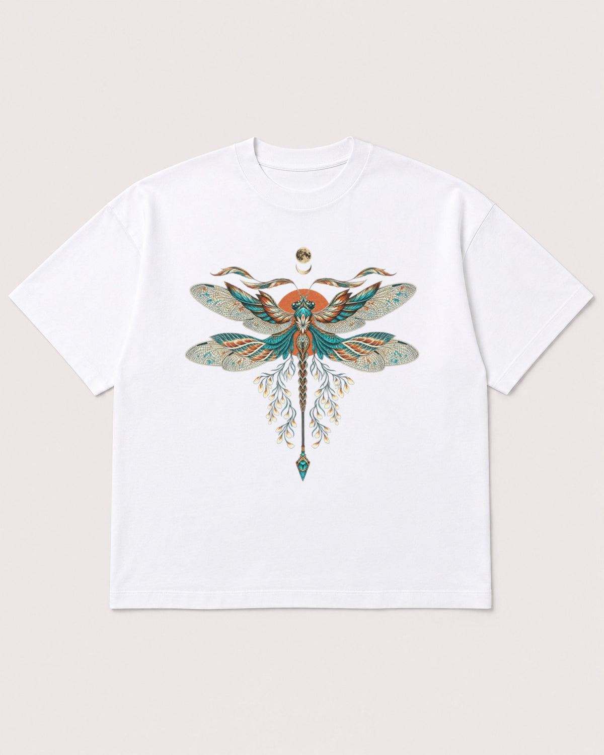 Mockup Boxy Heavyweight Tee White product