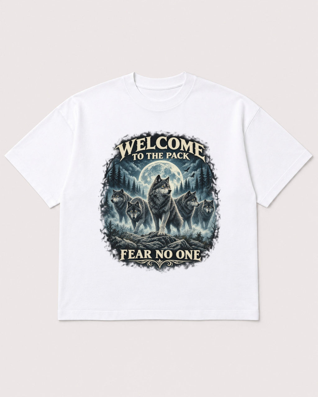 Mockup Boxy Heavyweight Tee White product