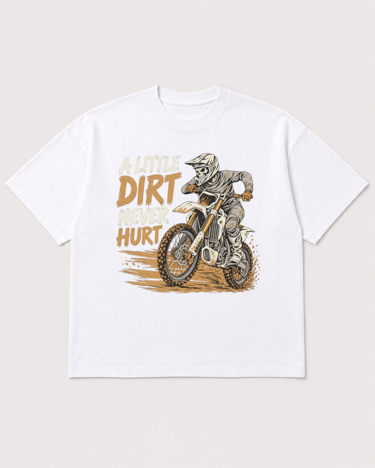 Mockup Boxy Heavyweight Tee White product