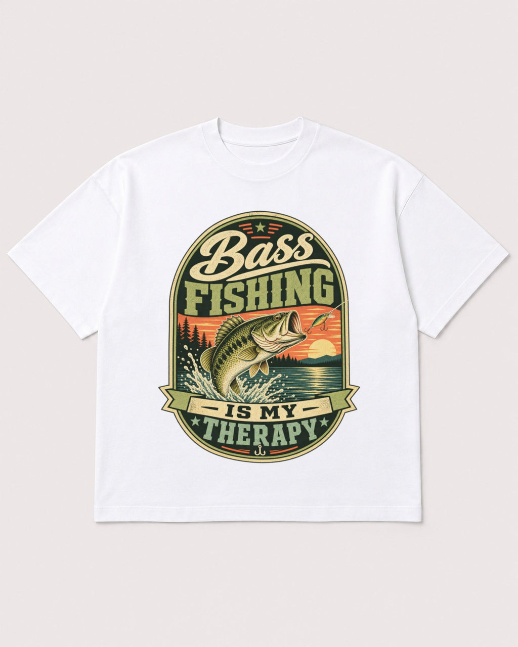 Mockup Boxy Heavyweight Tee White product
