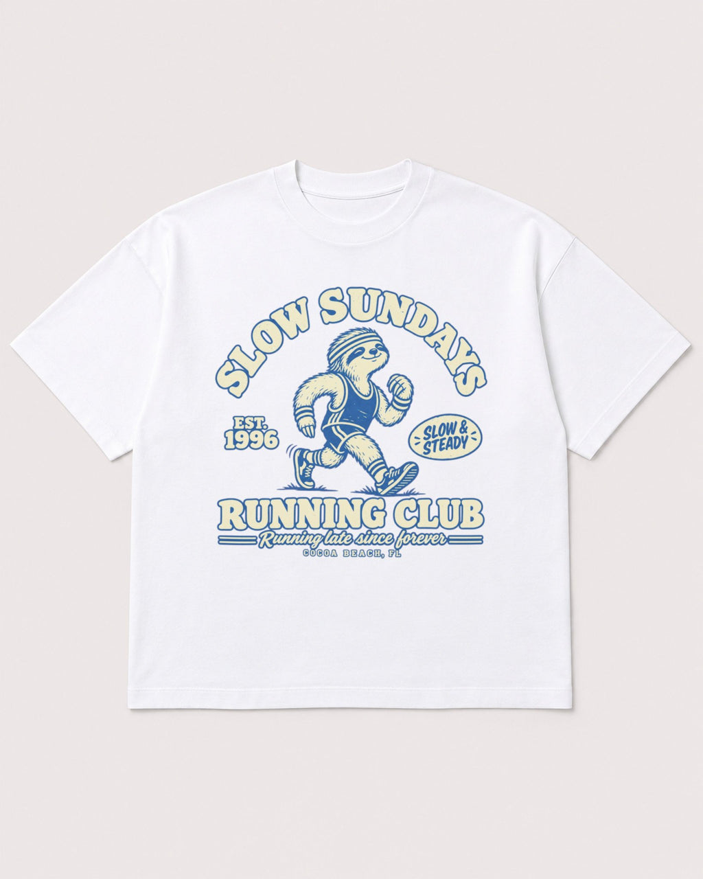 Mockup Boxy Heavyweight Tee White product