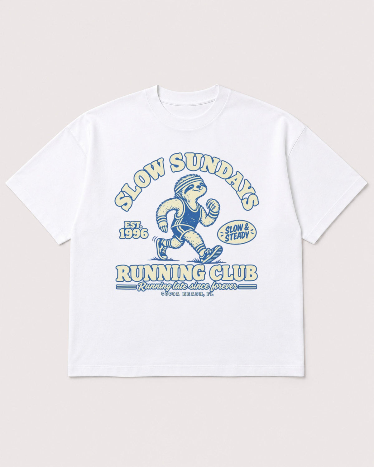 Mockup Boxy Heavyweight Tee White product