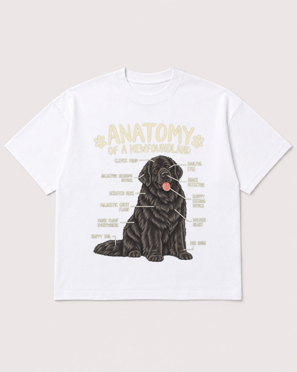 Mockup Boxy Heavyweight Tee White product