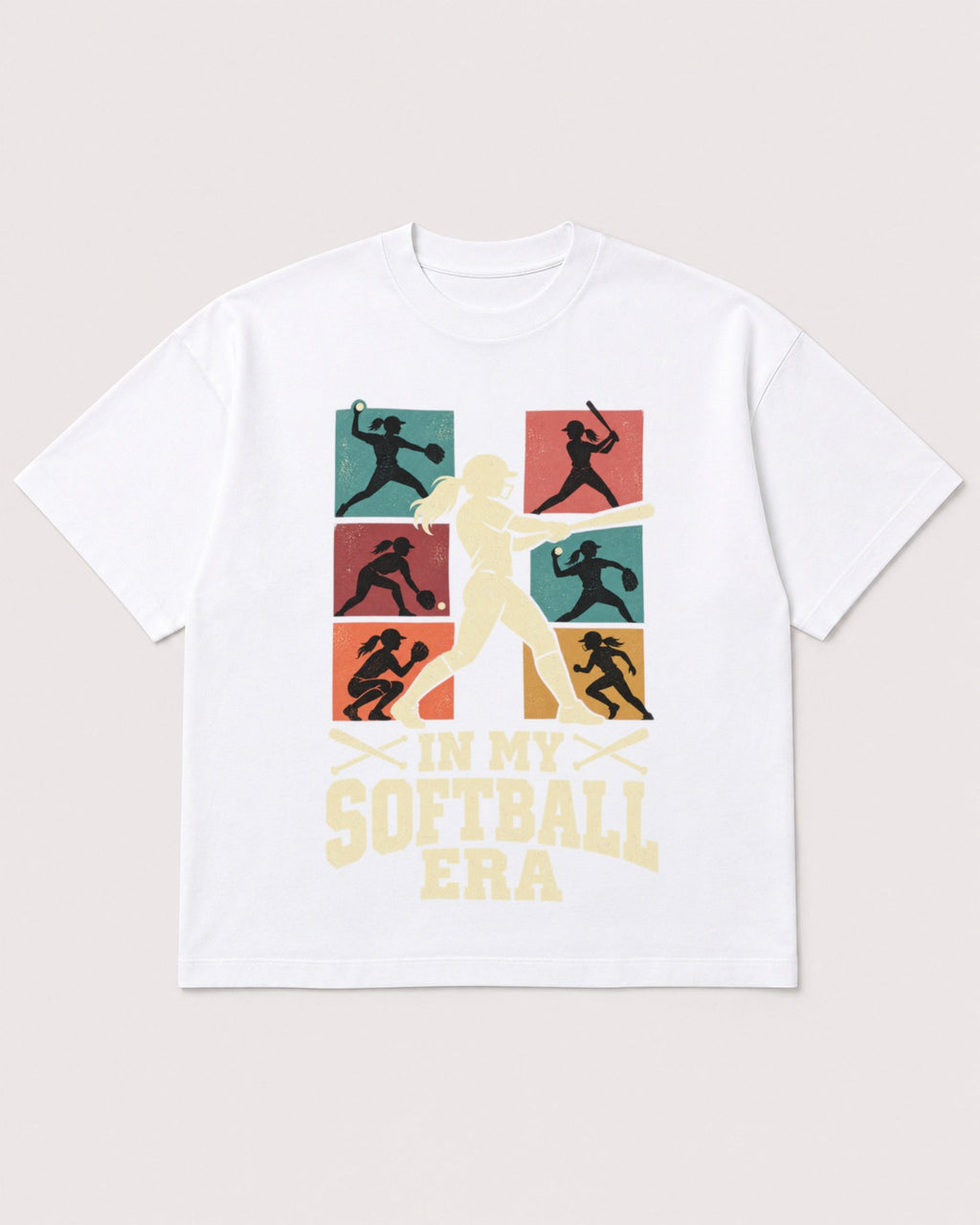 Mockup Boxy Heavyweight Tee White product