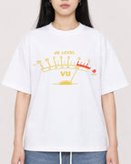 Mockup Boxy Heavyweight Tee White female close-up 01