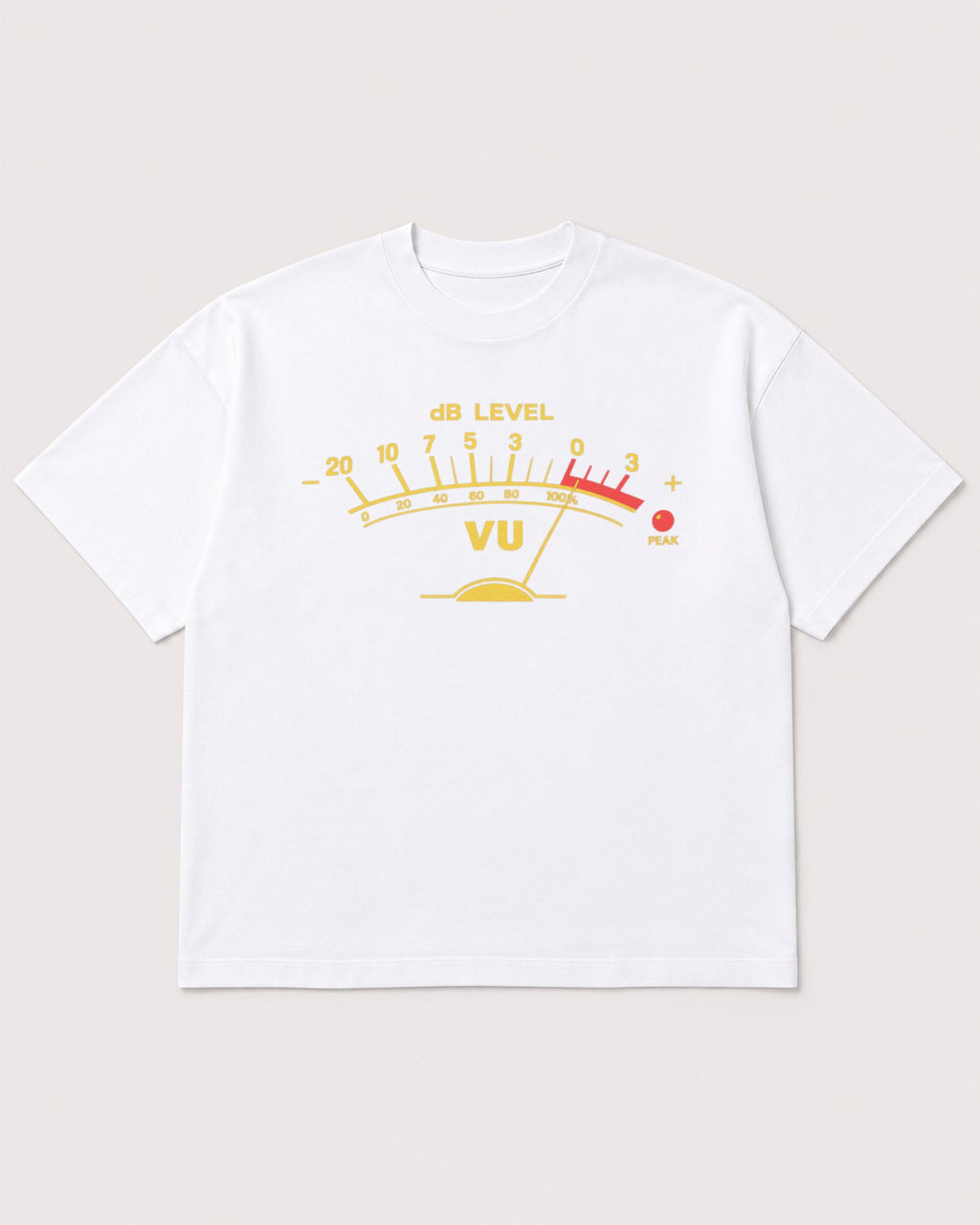 Mockup Boxy Heavyweight Tee White product