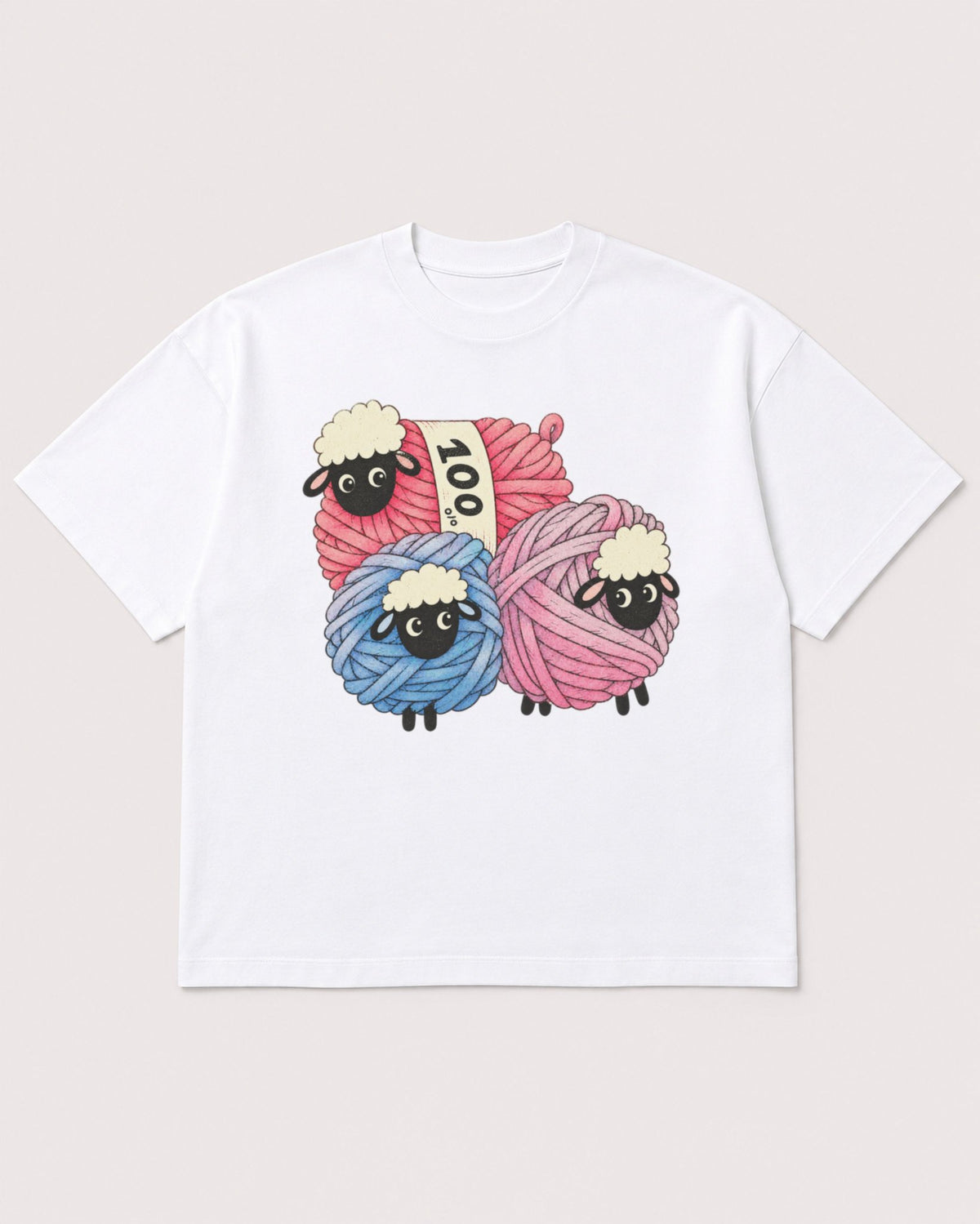 Mockup Boxy Heavyweight Tee White product