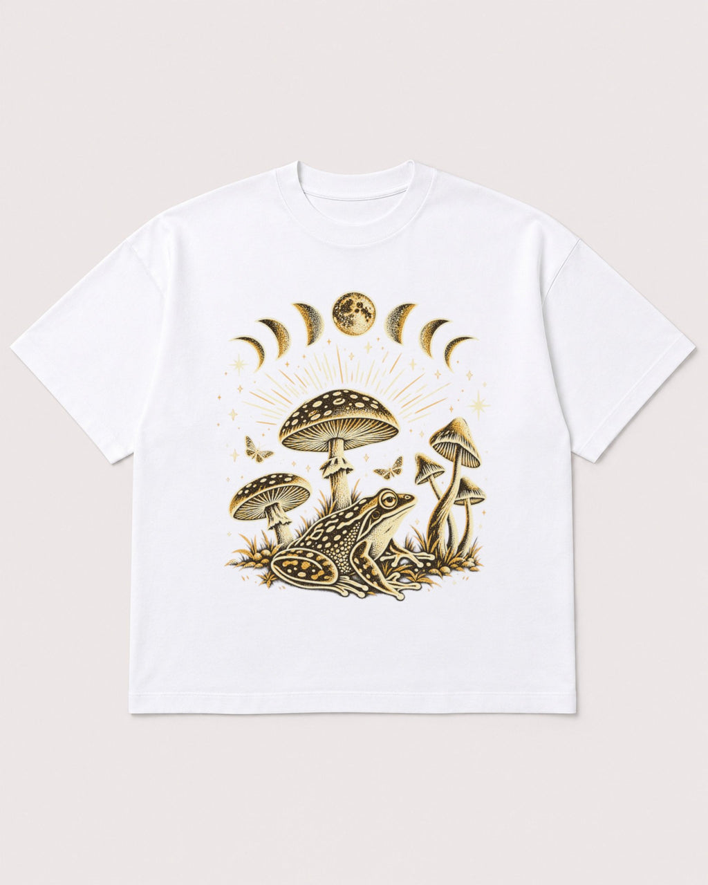 Mockup Boxy Heavyweight Tee White product
