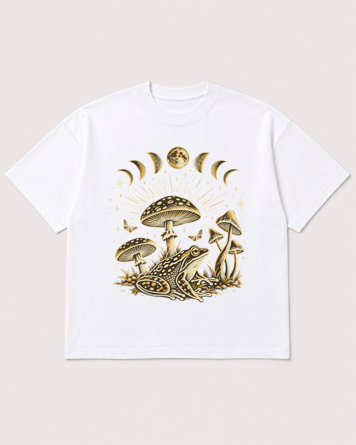 Mockup Boxy Heavyweight Tee White product