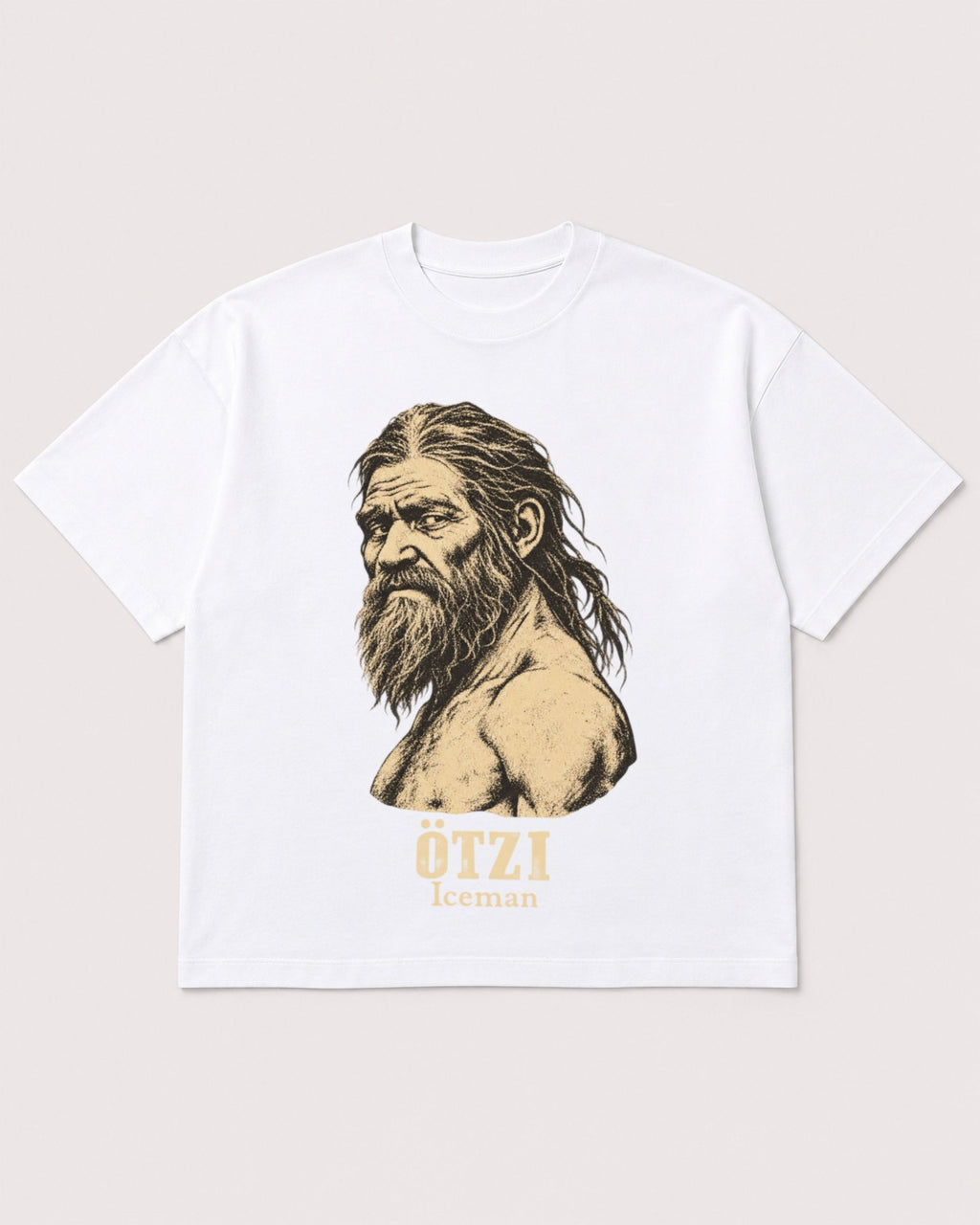 Mockup Boxy Heavyweight Tee White product