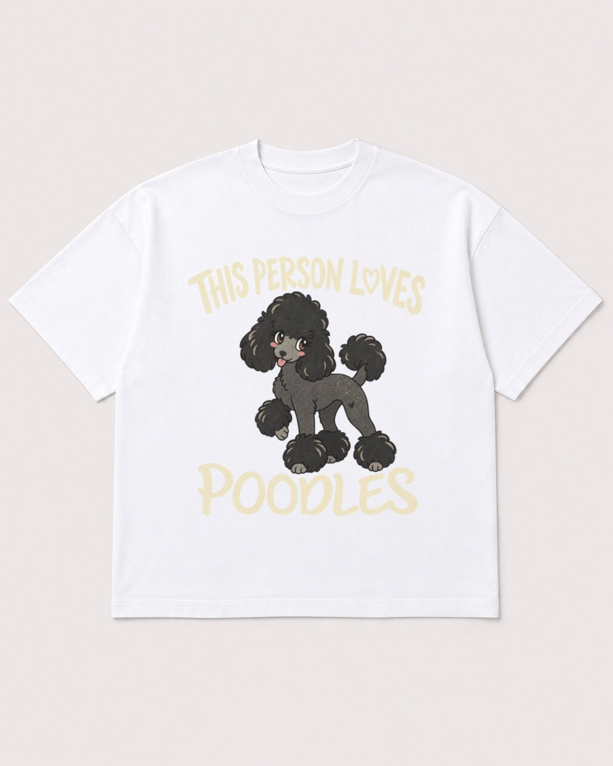 Mockup Boxy Heavyweight Tee White product