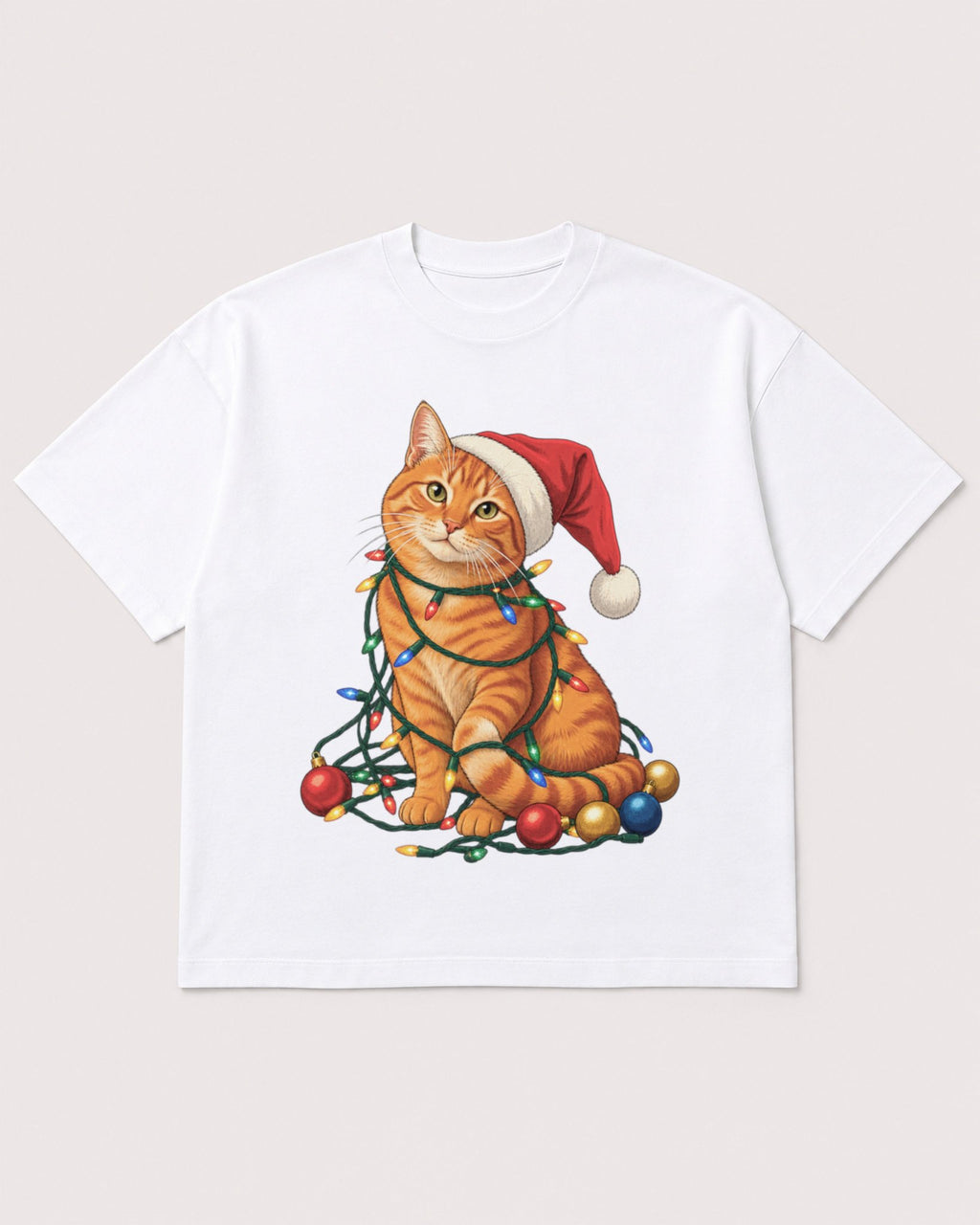 Mockup Boxy Heavyweight Tee White product