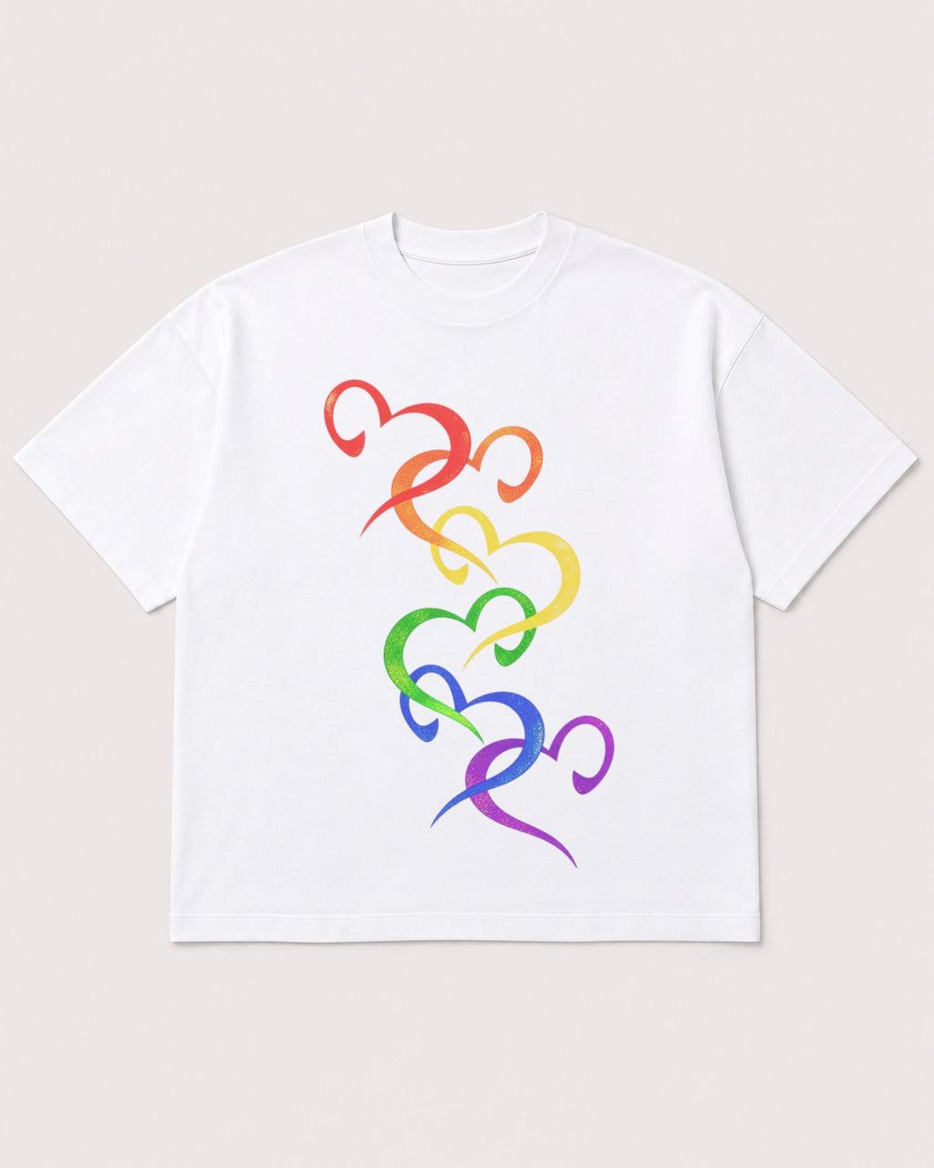 Mockup Boxy Heavyweight Tee White product