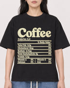 Mockup Boxy Heavyweight Tee Black female close-up 13