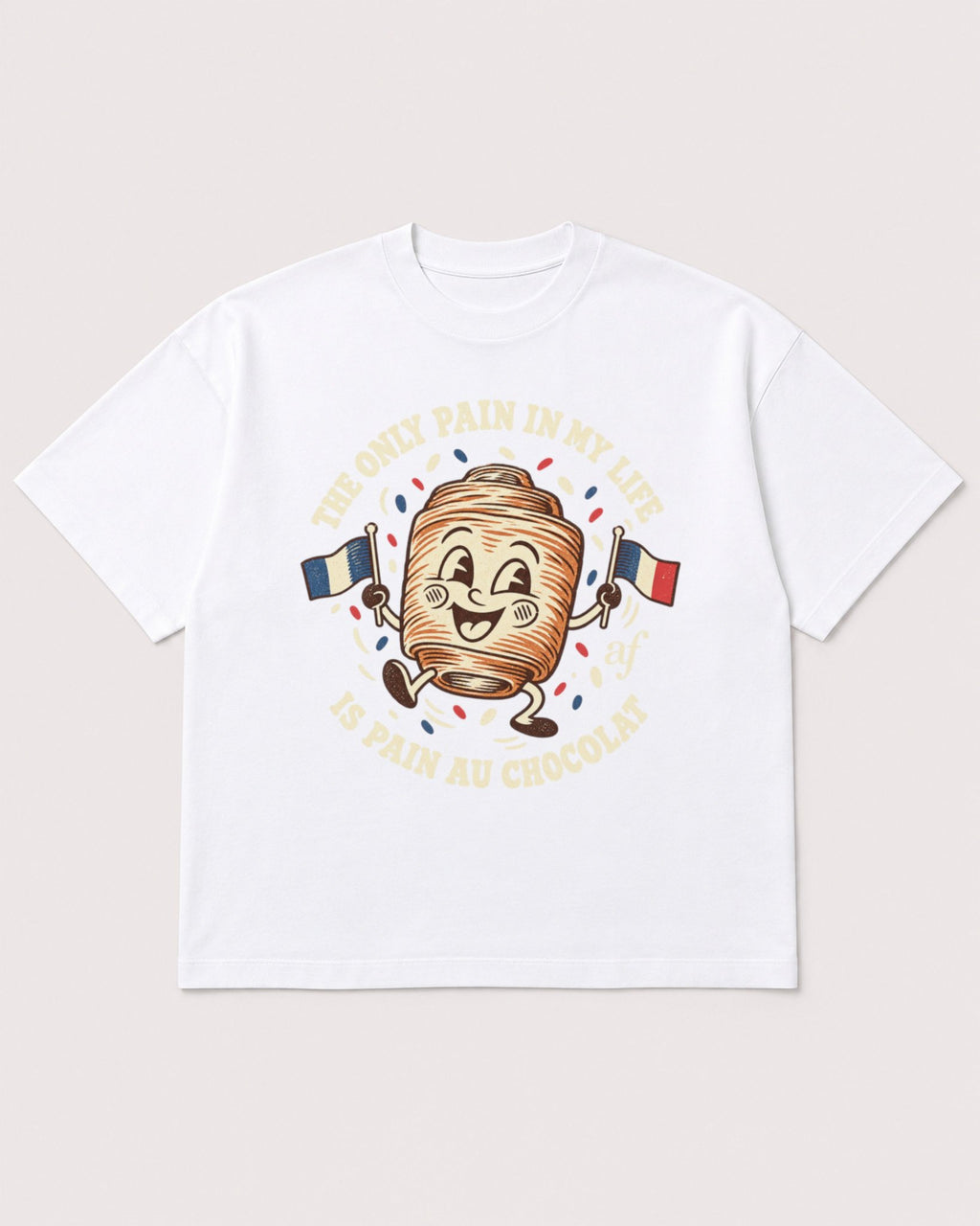 Mockup Boxy Heavyweight Tee White product