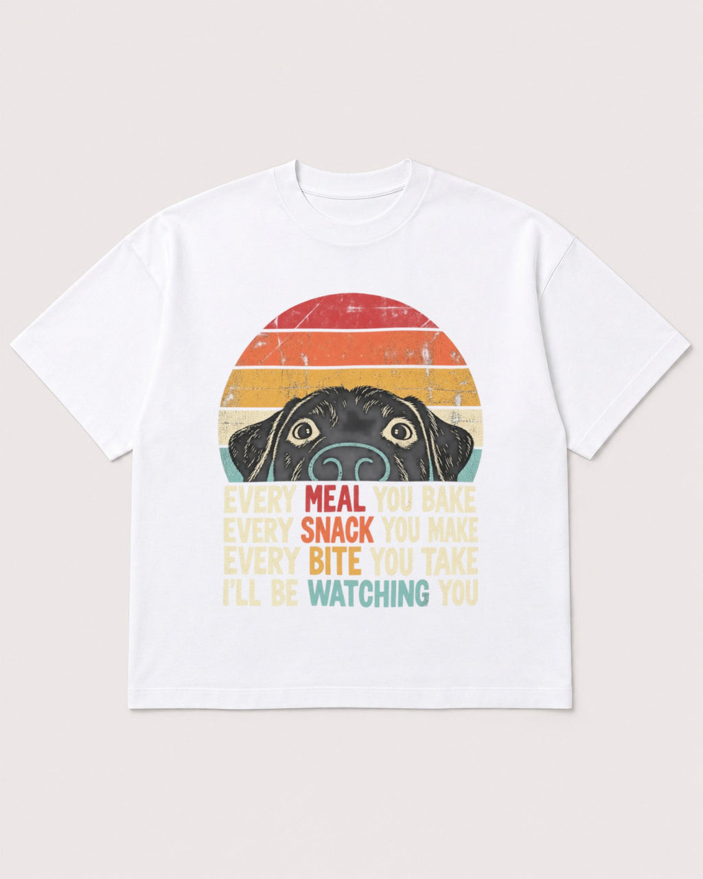 Mockup Boxy Heavyweight Tee White product