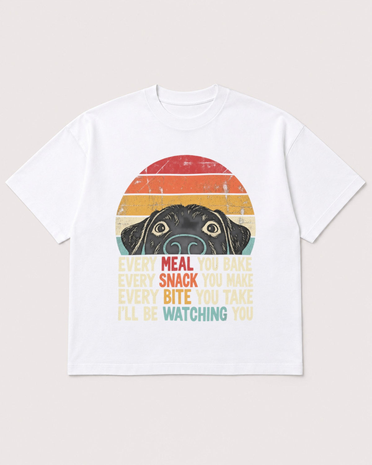 Mockup Boxy Heavyweight Tee White product