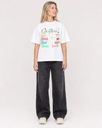 Mockup Boxy Heavyweight Tee White female full-body 08