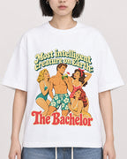 Mockup Boxy Heavyweight Tee White female close-up 11