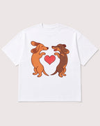 Mockup Boxy Heavyweight Tee White product