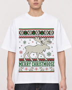 Mockup Boxy Heavyweight Tee White male close-up 01