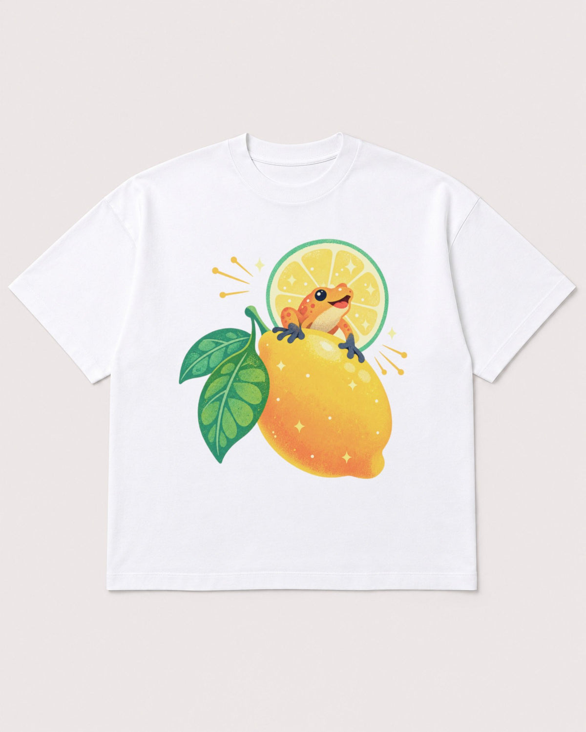 Mockup Boxy Heavyweight Tee White product