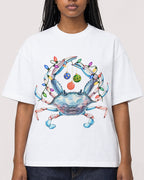 Mockup Boxy Heavyweight Tee White female close-up 04