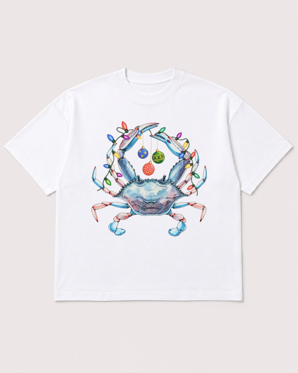 Mockup Boxy Heavyweight Tee White product