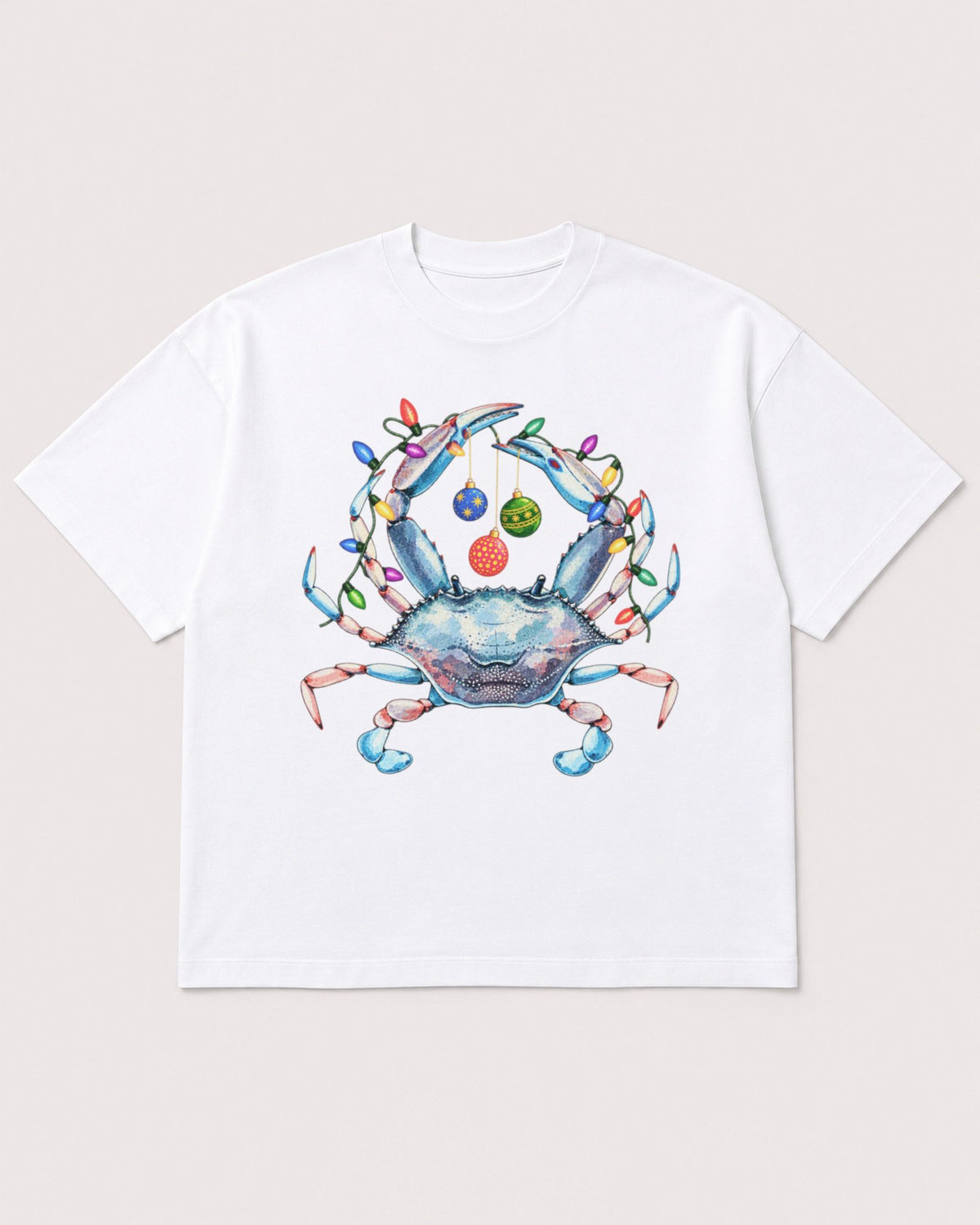 Mockup Boxy Heavyweight Tee White product