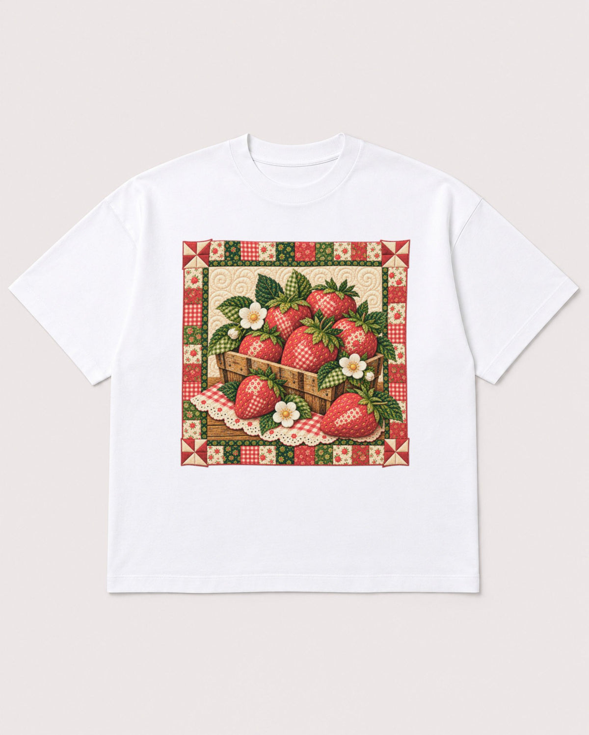 Mockup Boxy Heavyweight Tee White product