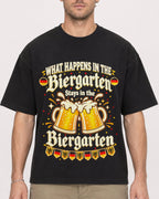 Mockup Boxy Heavyweight Tee Black male close-up 08