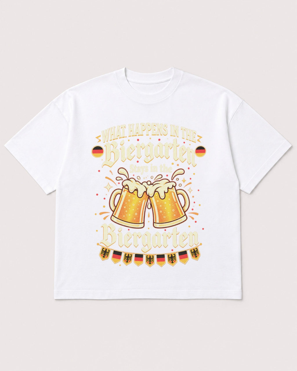 Mockup Boxy Heavyweight Tee White product