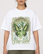 Mockup Boxy Heavyweight Tee White female close-up 47