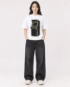 Mockup Boxy Heavyweight Tee White female full-body 03