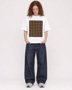 Mockup Boxy Heavyweight Tee White female full-body 09