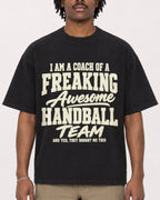 Mockup Boxy Heavyweight Tee Black male close-up 04
