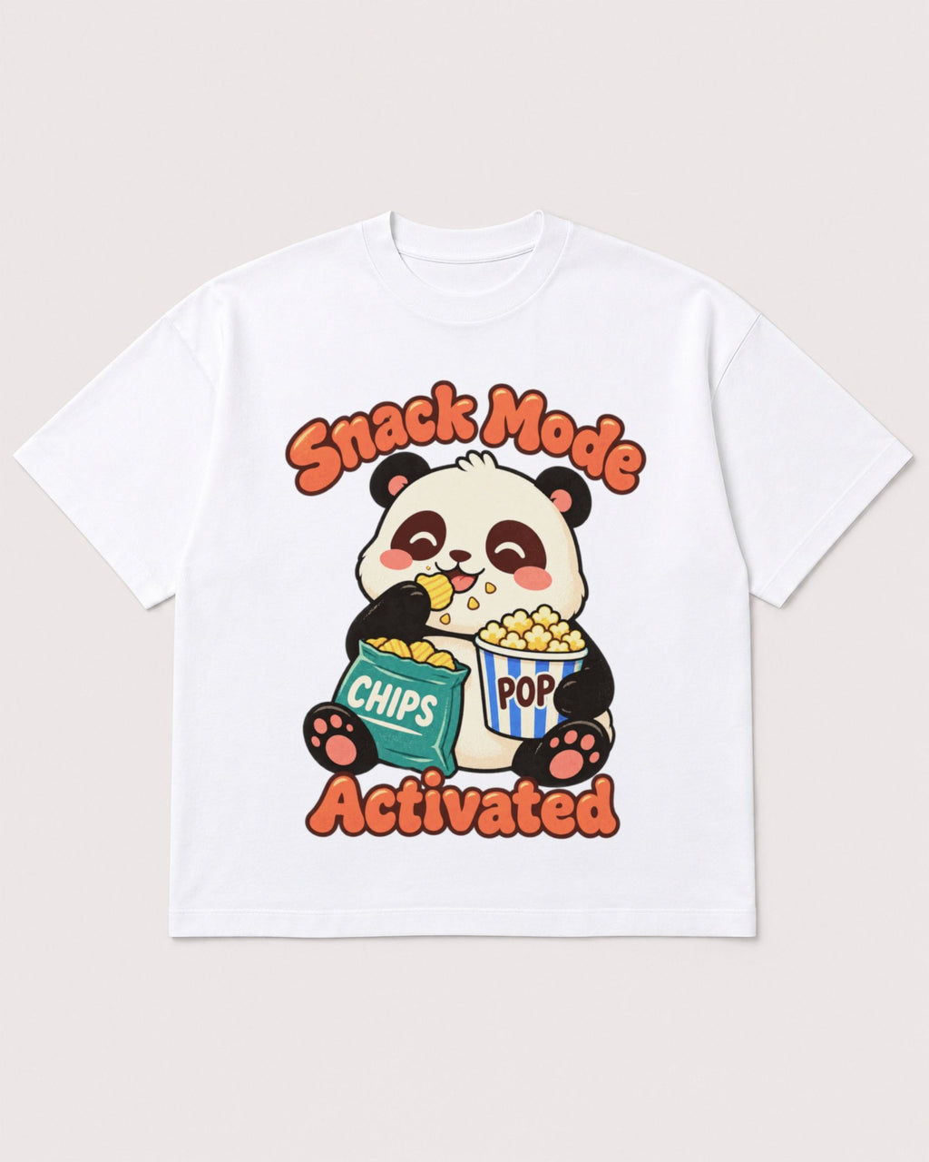 Mockup Boxy Heavyweight Tee White product