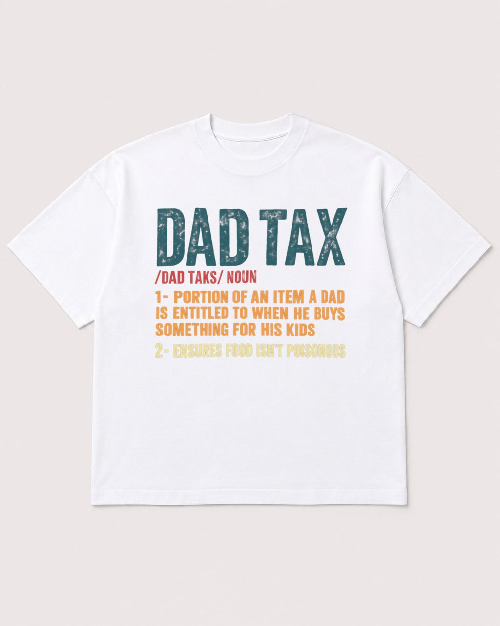 Mockup Boxy Heavyweight Tee White product