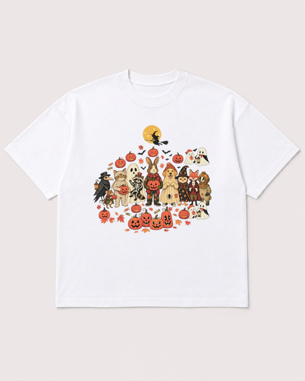 Mockup Boxy Heavyweight Tee White product