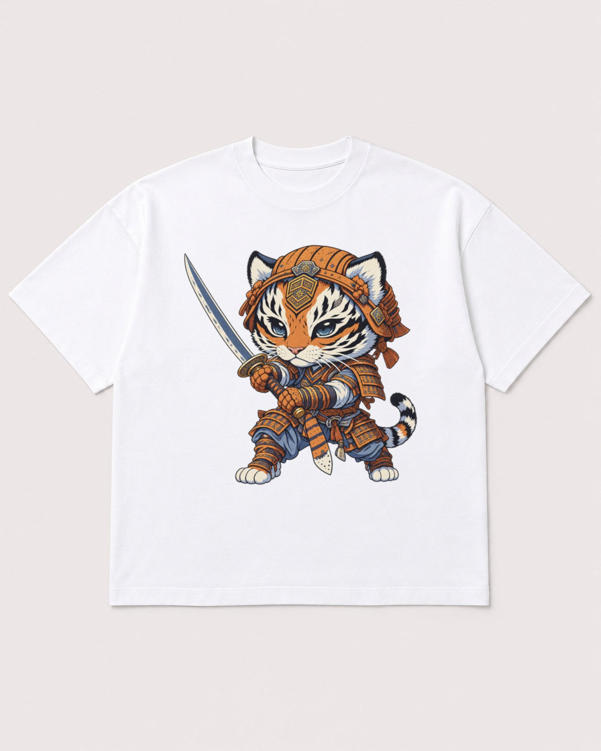 Mockup Boxy Heavyweight Tee White product