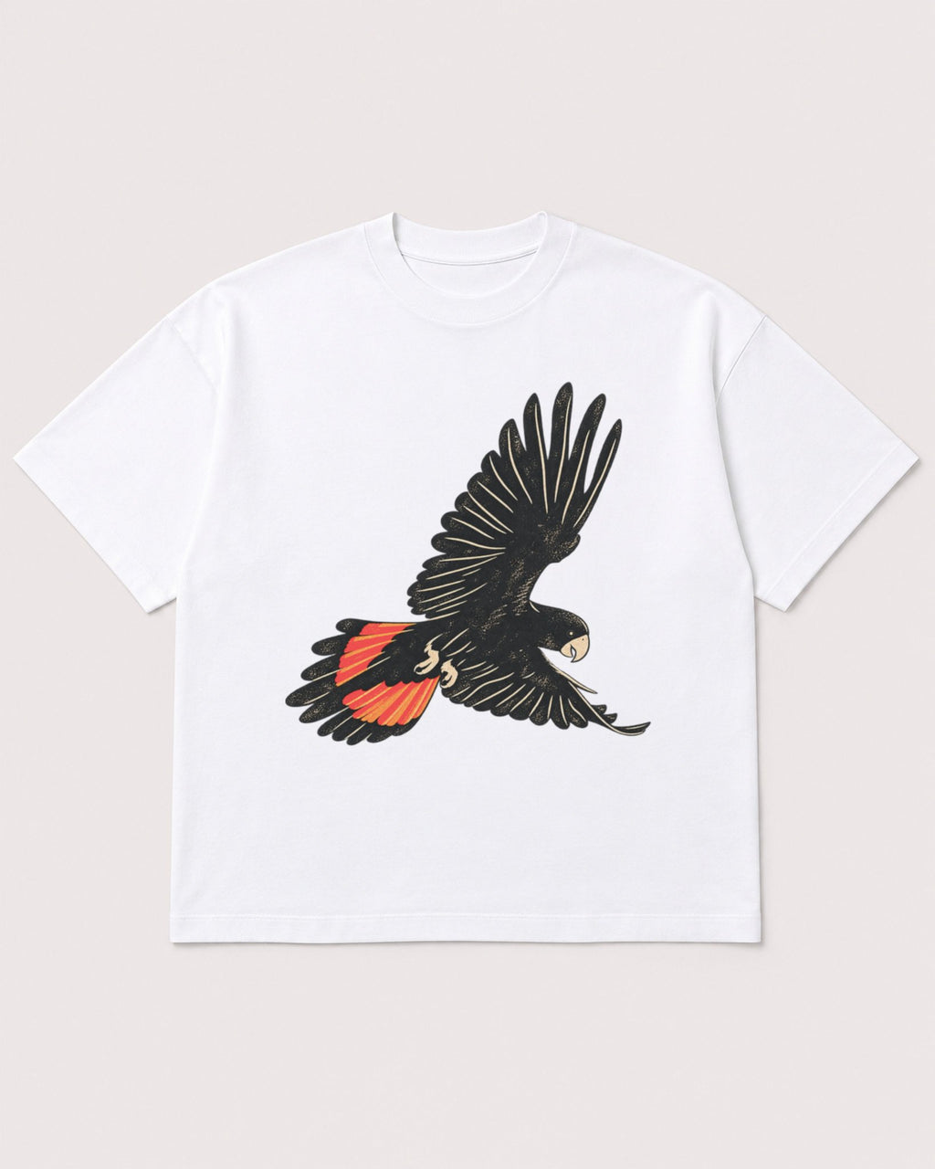 Mockup Boxy Heavyweight Tee White product